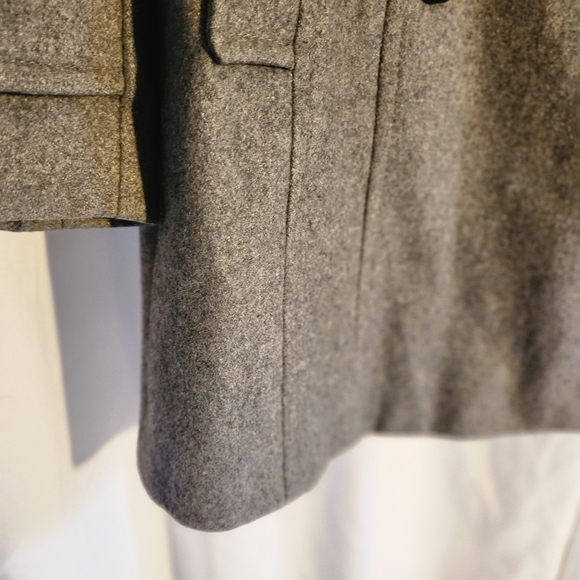 Sz M Vtg Anne Klein 55% wool double breasted coat - Picture 7 of 16